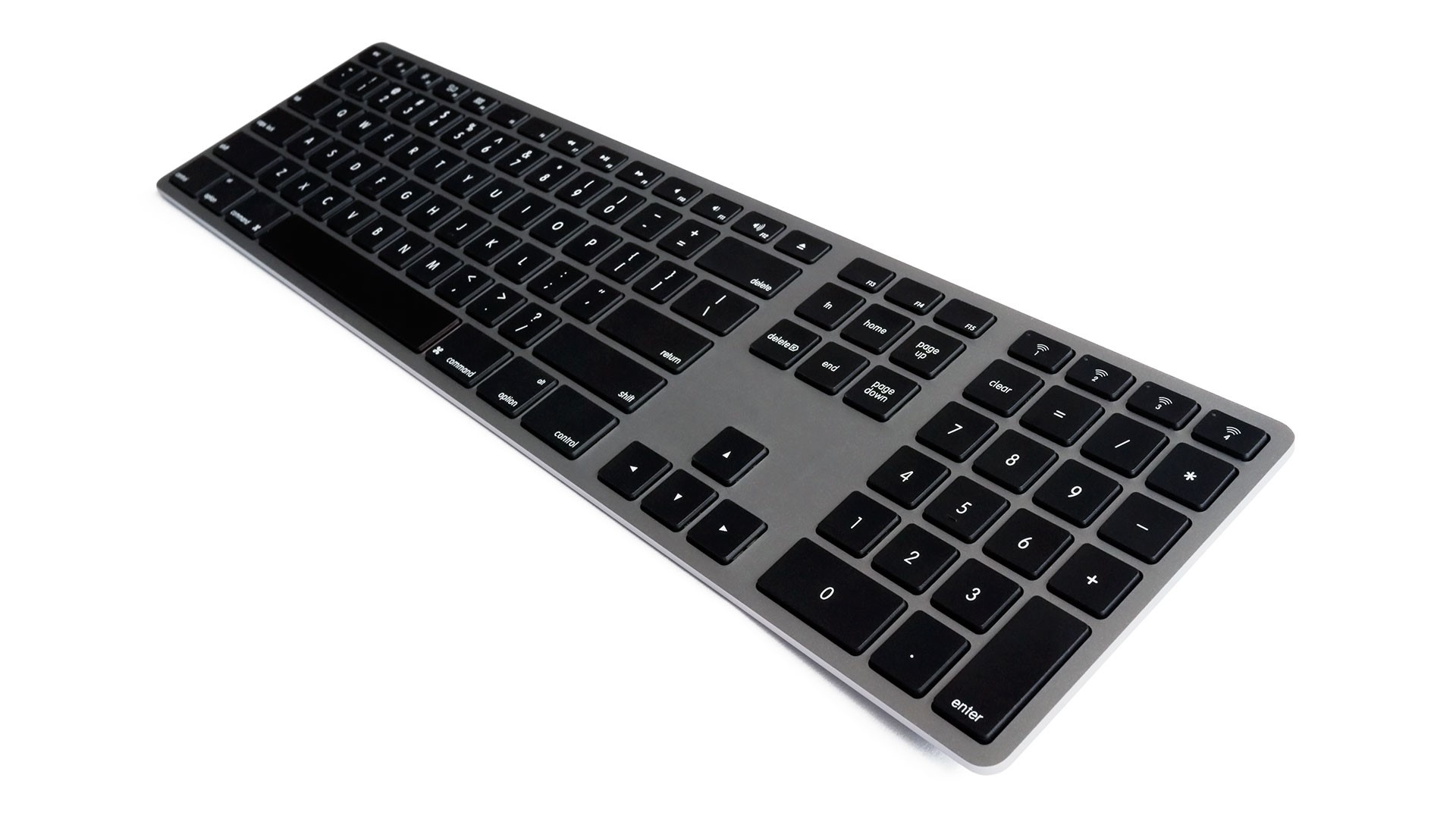 Matias Wireless Aluminum Keyboard for iPhone/Mac/Windows/Android
